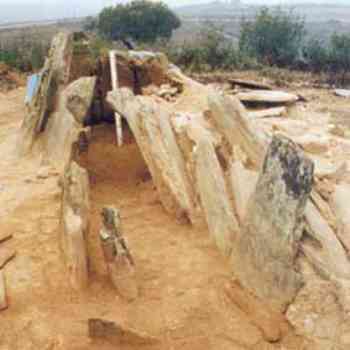 Click para ampliar. Pulsa en el nombre para ver la ficha. Cedillo I: dolmen de La Joaninha